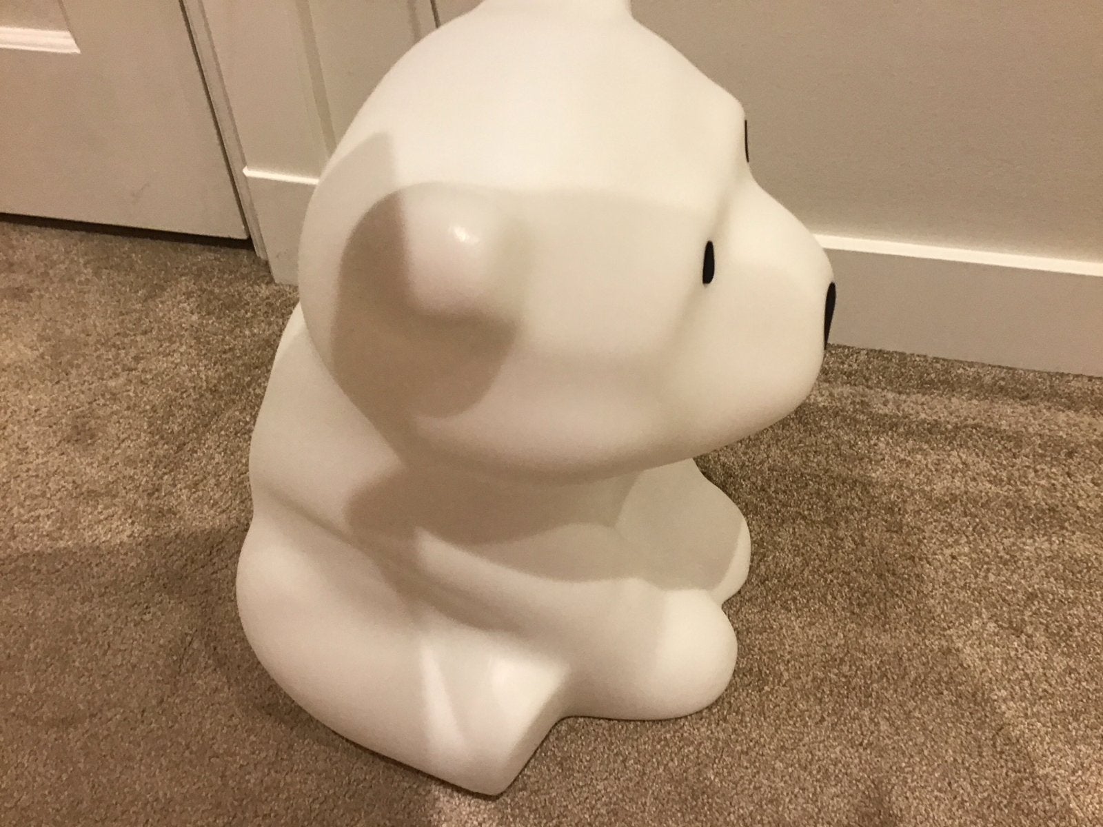 Mr Maria beer lamp met dimmer - perfect voor kinderkamer, Ophalen, Overige merken, Zo goed als nieuw, Wit