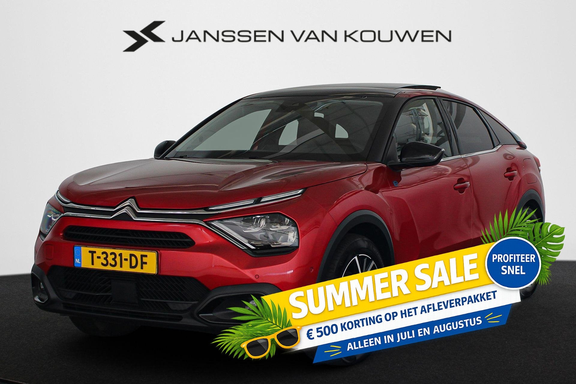 Citroen Ë-C4 Shine Pack Business 50 kWh Panoramadak Leder M