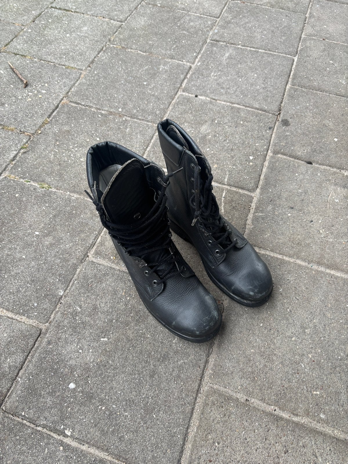 Gerba 45M S2 werkschoenen kisten stalen neus, Ophalen of Verzenden, Zo goed als nieuw, Zwart, Werkschoenen