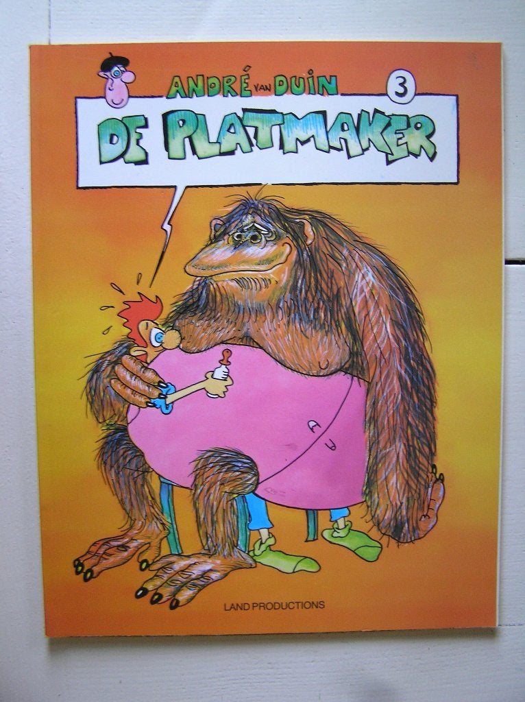 André van Duin. 3. De platmaker., Boeken, Eén stripboek, Ophalen of Verzenden, Zo goed als nieuw