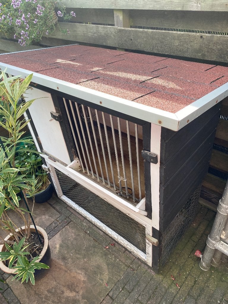 Konijnenhok, Dieren en Toebehoren, Ophalen, Gebruikt, 90 cm of meer, Konijn