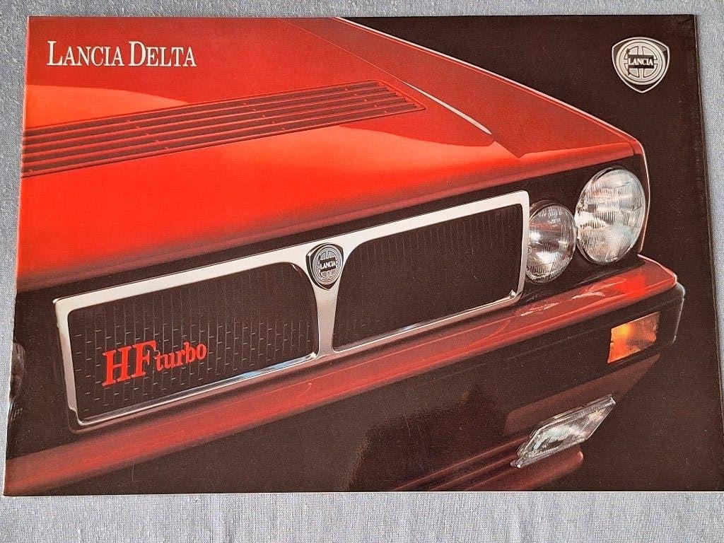 Brochure LANCIA DELTA - NL, Verzenden, Zo goed als nieuw, Overige merken