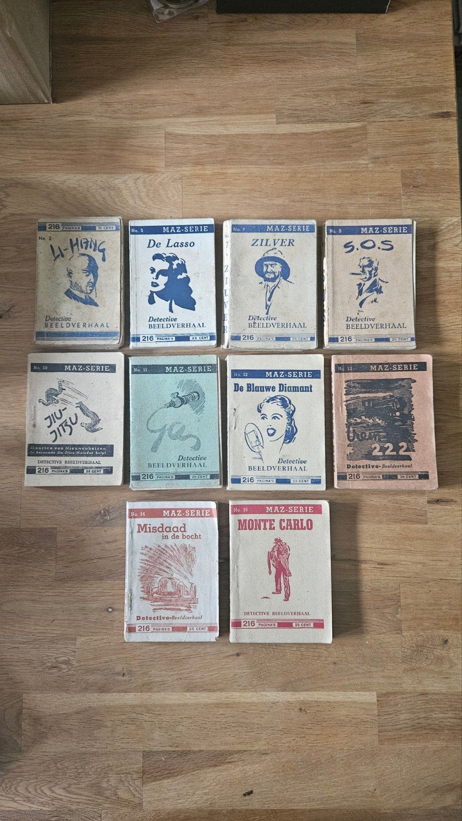 Dick Bos MAZ-Serie Detective Beeldverhalen - Diverse Nummers, Ophalen of Verzenden