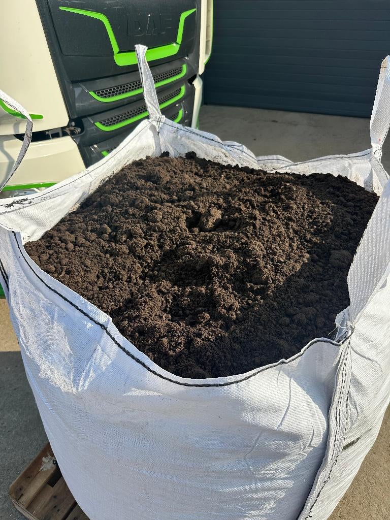 Bigbags verrijkte teelaarde  (per m3), Tuin en Terras, Aarde en Mest, Tuinaarde, Ophalen of Verzenden
