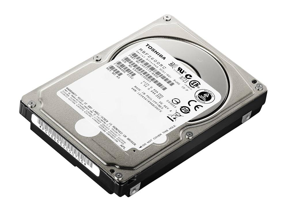600GB Toshiba SFF SAS HDD MBF2600RC OUTLET, Niet ingevuld, Niet ingevuld, Niet ingevuld