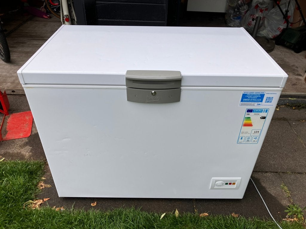 Beko vrieskist 230 liter A+++, schoon en goed werkend, Vrieskist, Gebruikt, Energieklasse A of zuiniger, 60 tot 90 cm