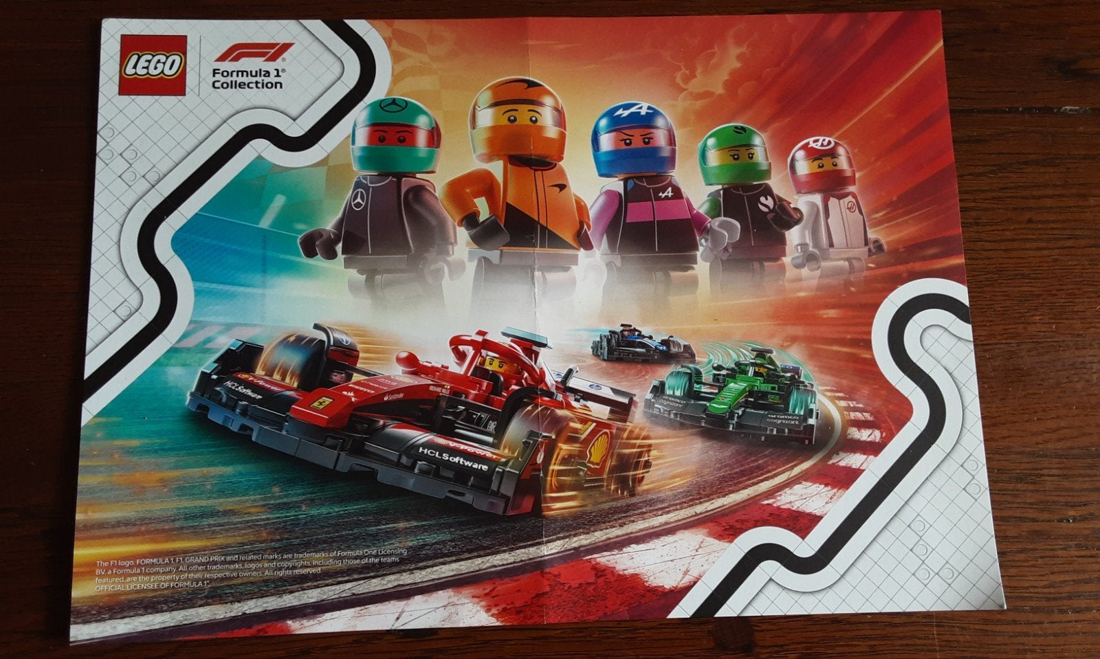 Lego Formule 1. Poster Kleurplaat en Doolhof, Ophalen of Verzenden, Nieuw, Overige merken