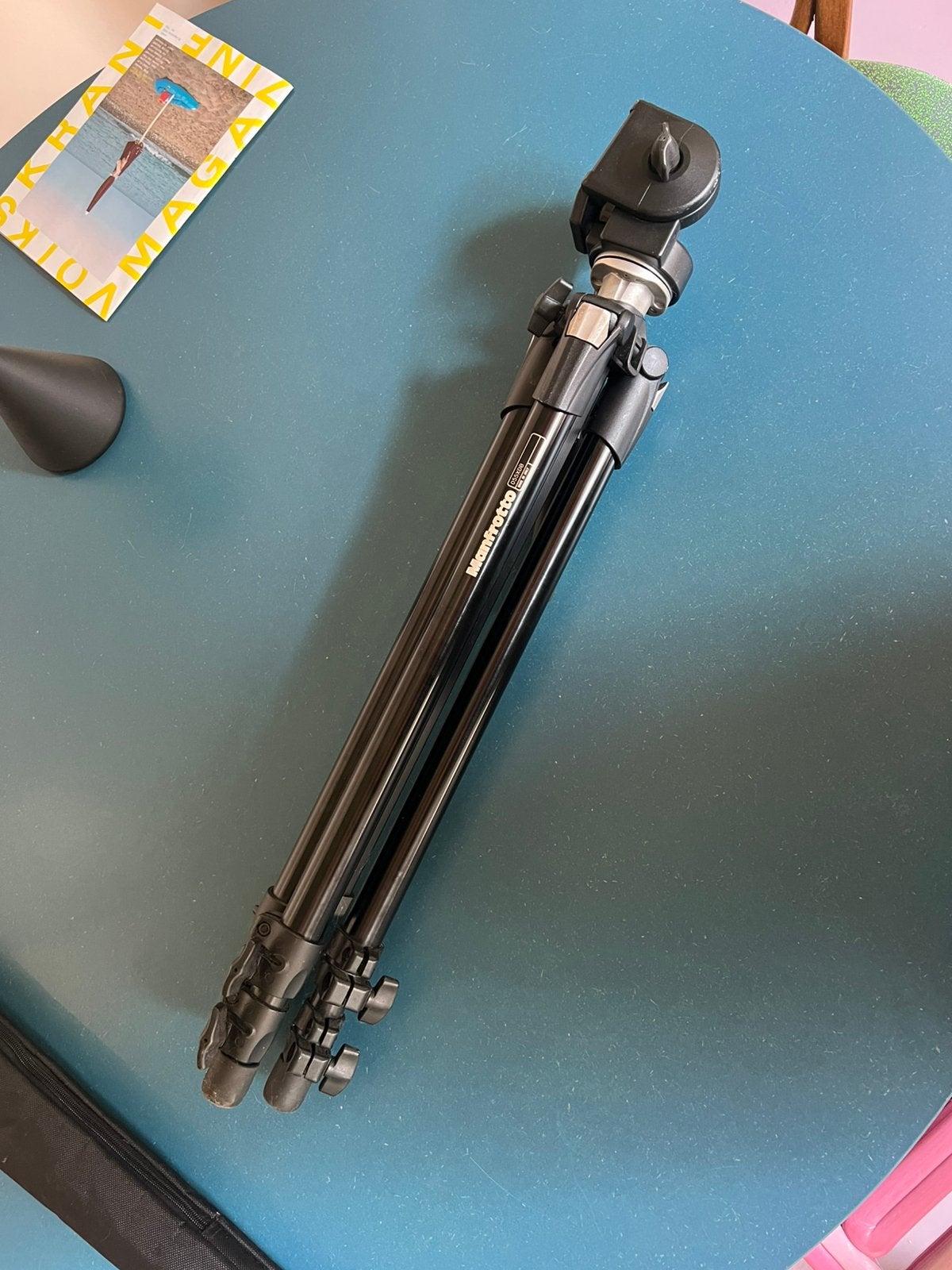 Manfrotto statief 055XDB, Ophalen, Zo goed als nieuw, Driepoot