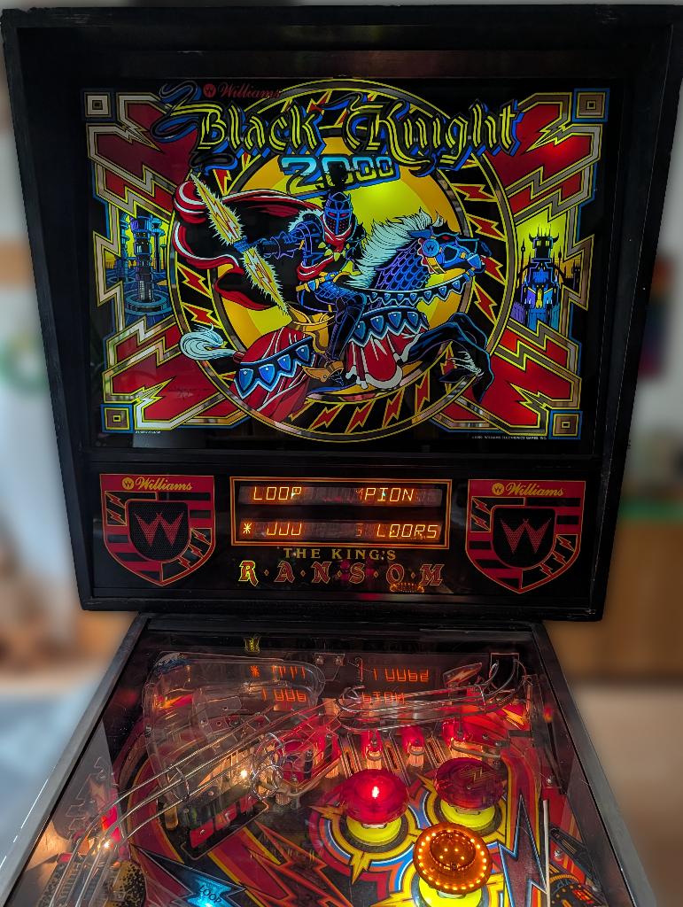 Williams Black Knight 2000, Verzamelen, Ophalen, Gebruikt, Elektronisch, Williams