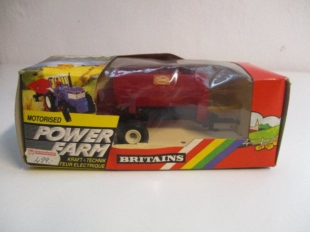 Britains Vicon kunstmeststrooier( Powerfarm), Hobby en Vrije tijd, Ophalen of Verzenden, Zo goed als nieuw, Tractor of Landbouw