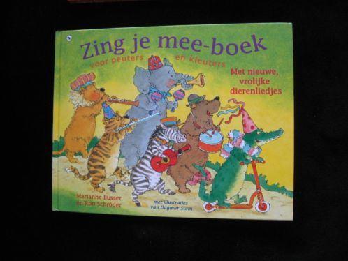 zing je mee boek voor peuters en kleuters incl. cd: M Busser, Ophalen of Verzenden, Nieuw, Fictie algemeen