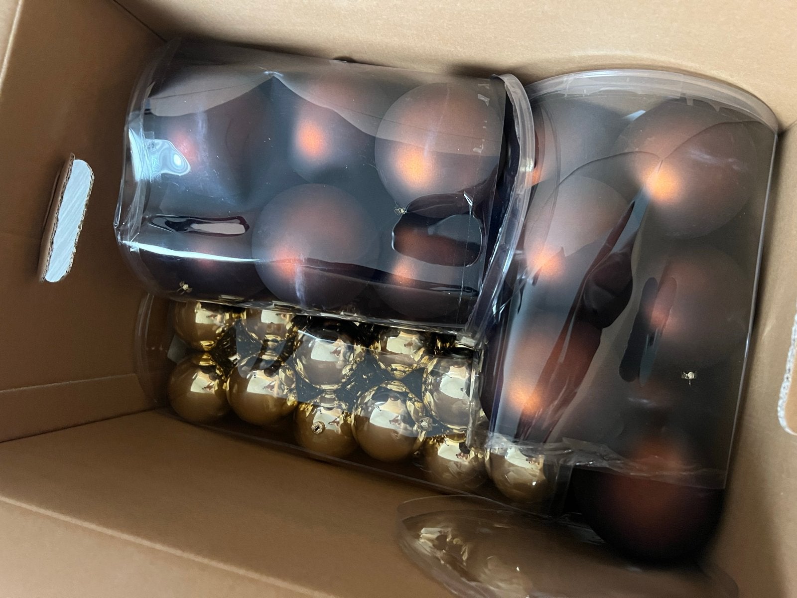 Kerstballen/ kerstdecoratie/ christmas, Ophalen, Gebruikt