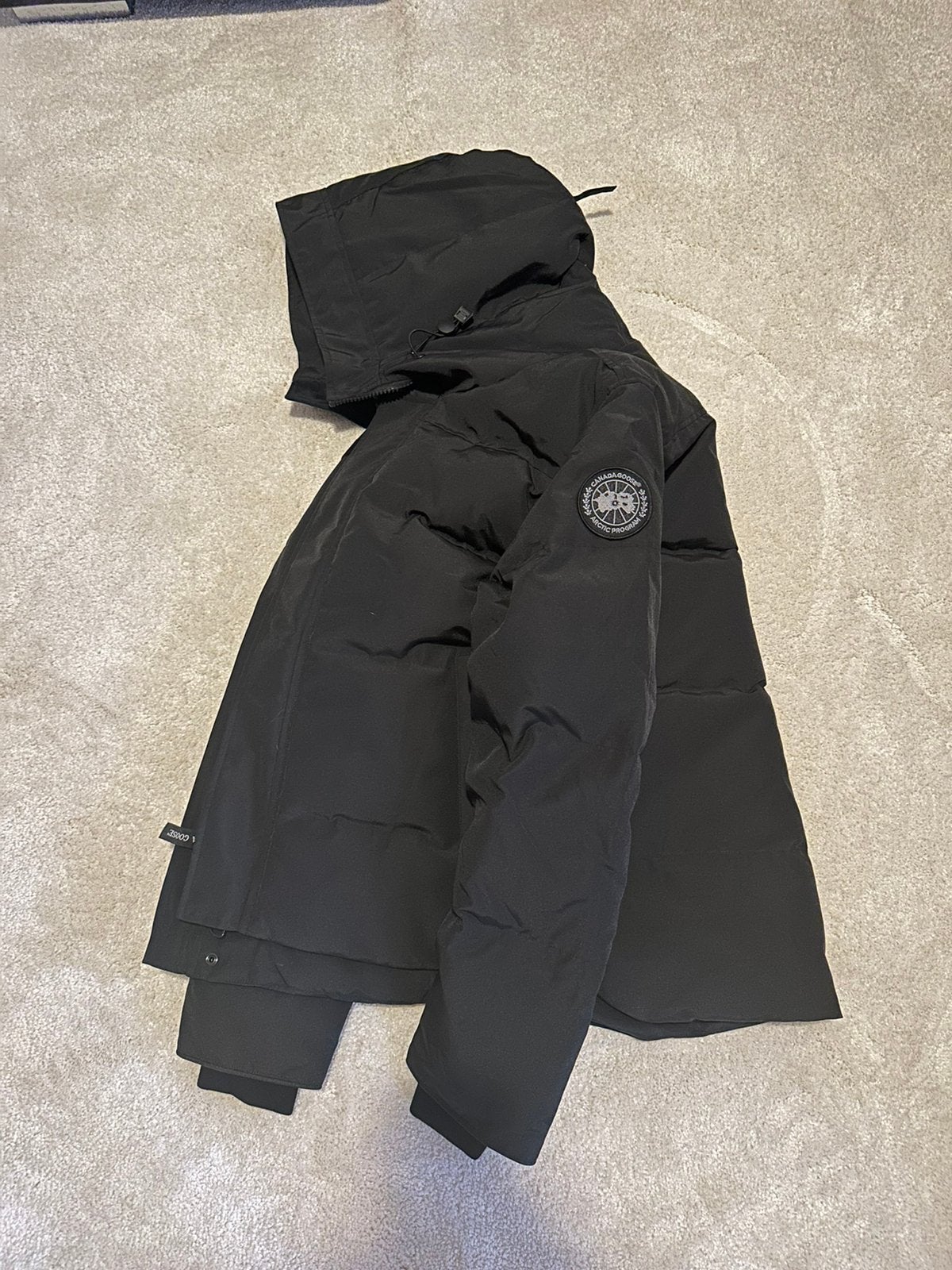 Canada Goose Macmillan Parka Zwart Black label | Maat S-XXL, Ophalen of Verzenden, Zo goed als nieuw, Overige maten, Zwart