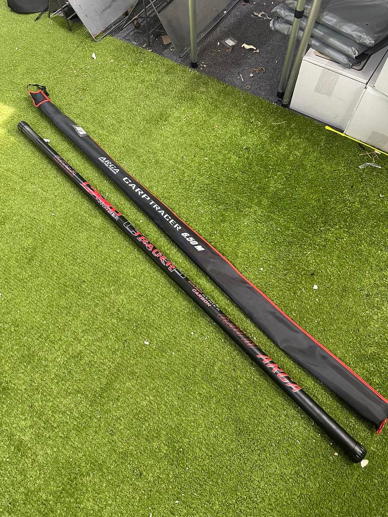 Nieuwe Arca Carp Tracer vaste hengel, 6.50 meter, Watersport en Boten, Hengelsport | Witvissen, Ophalen of Verzenden, Nieuw, Vaste hengel