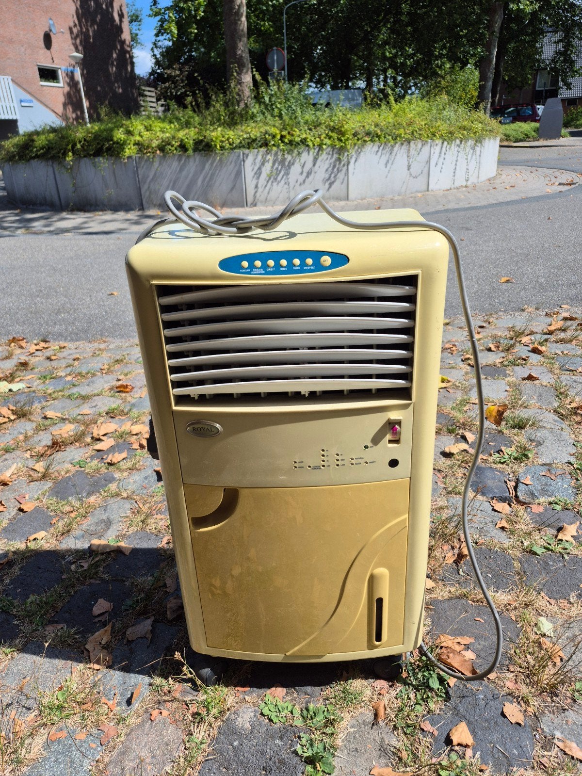 Mobiele airco / luchtkoeler met verwarming en bevochtiger, Ophalen, Minder dan 60 m³, Timer, 3 snelheden of meer