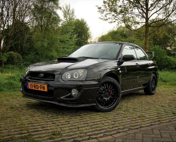 Subaru Impreza 2.0 GX AWD 2005 Zwart, Auto's, 1994 cc, 125 pk, 4 cilinders, Zwart
