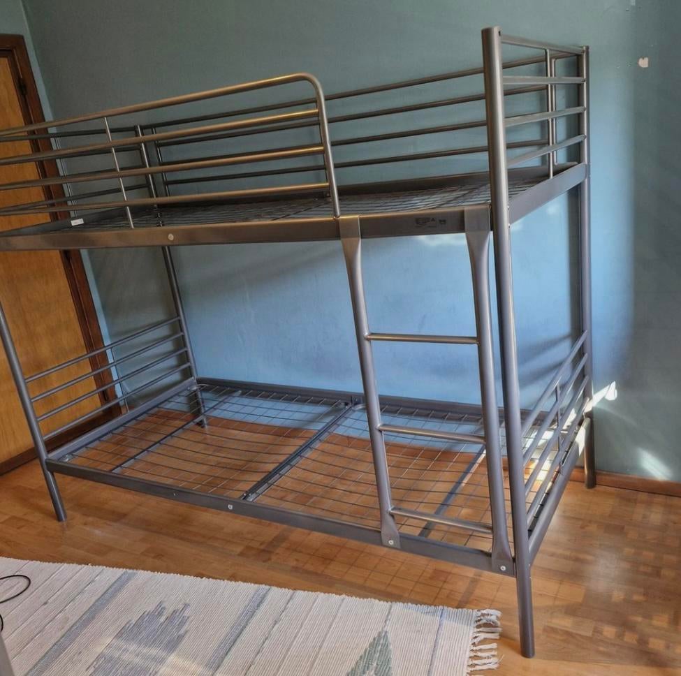 Stapelbed, Ophalen, 90 cm, 160 tot 180 cm, Tweepersoons