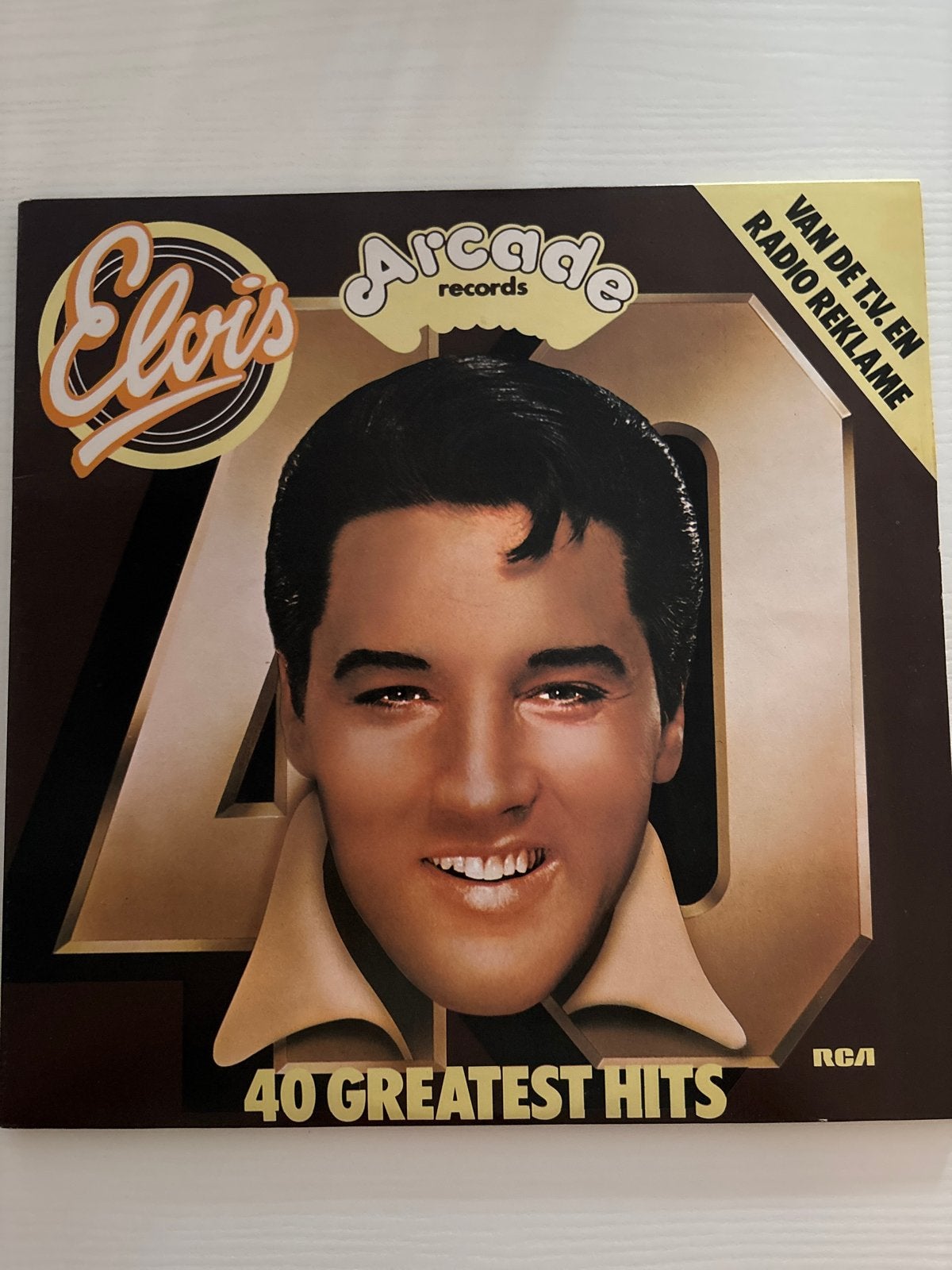 Elvis Presley - 40 Greatest Hits Dubbel LP- nederland, Ophalen of Verzenden, Zo goed als nieuw, Cd of Plaat