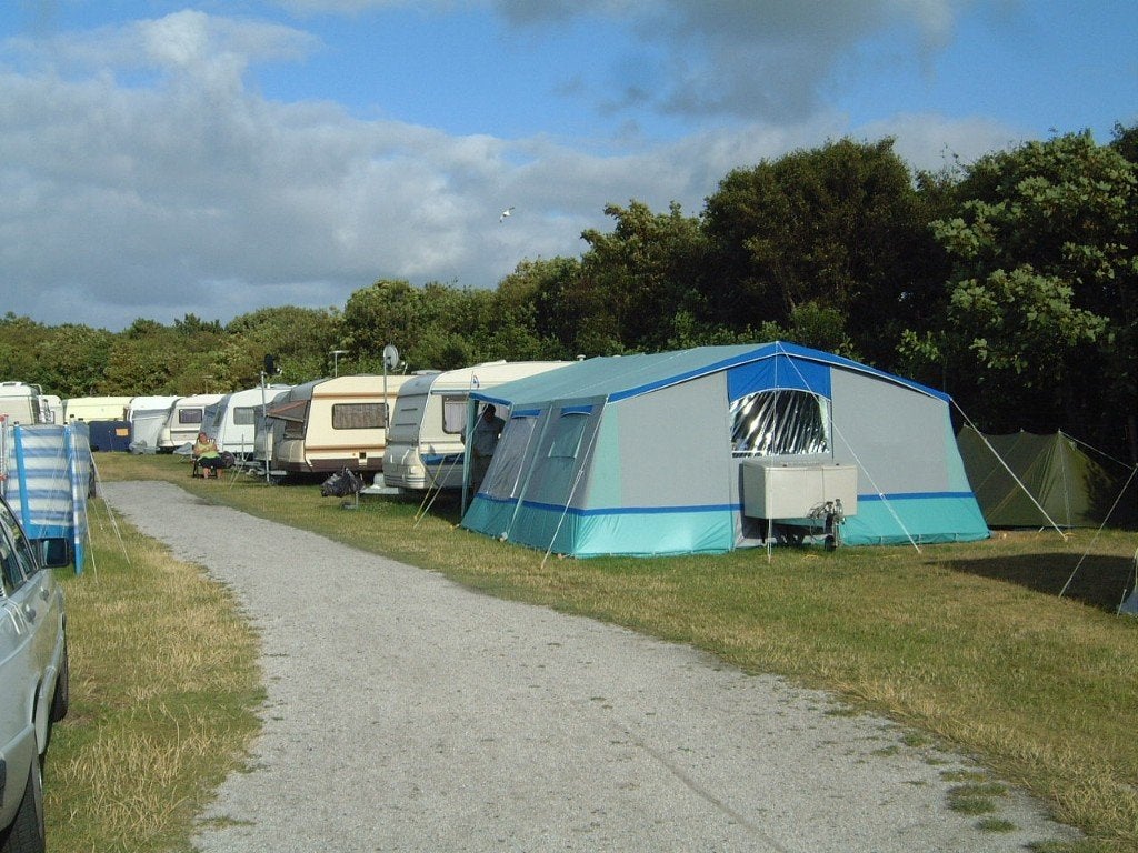 Vouwwagen Alpenkreuzer Duet, Caravans en Kamperen, Vouwwagens, Ophalen, Alpenkreuzer, Blauw, Aanwezig