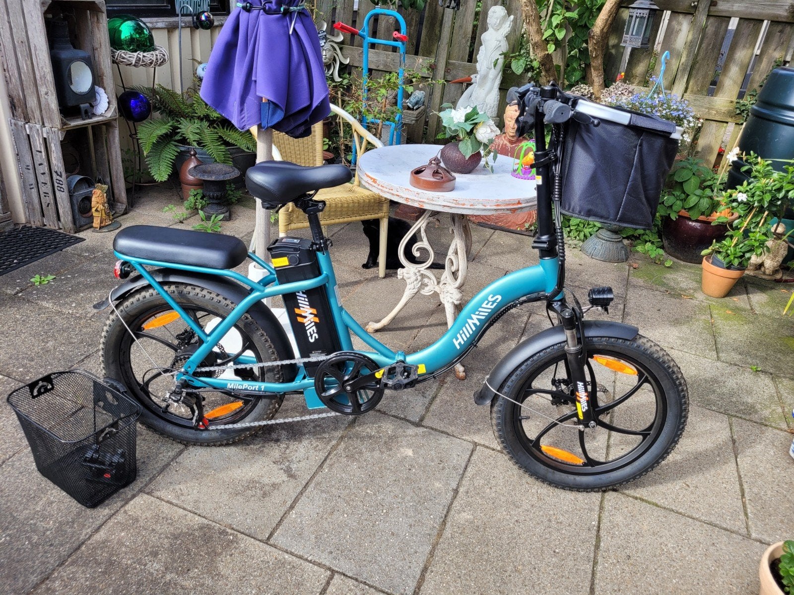 zeer mooie elektrische vouwfiets, Fietsen en Brommers, Ophalen of Verzenden, Zo goed als nieuw, 20 inch of meer