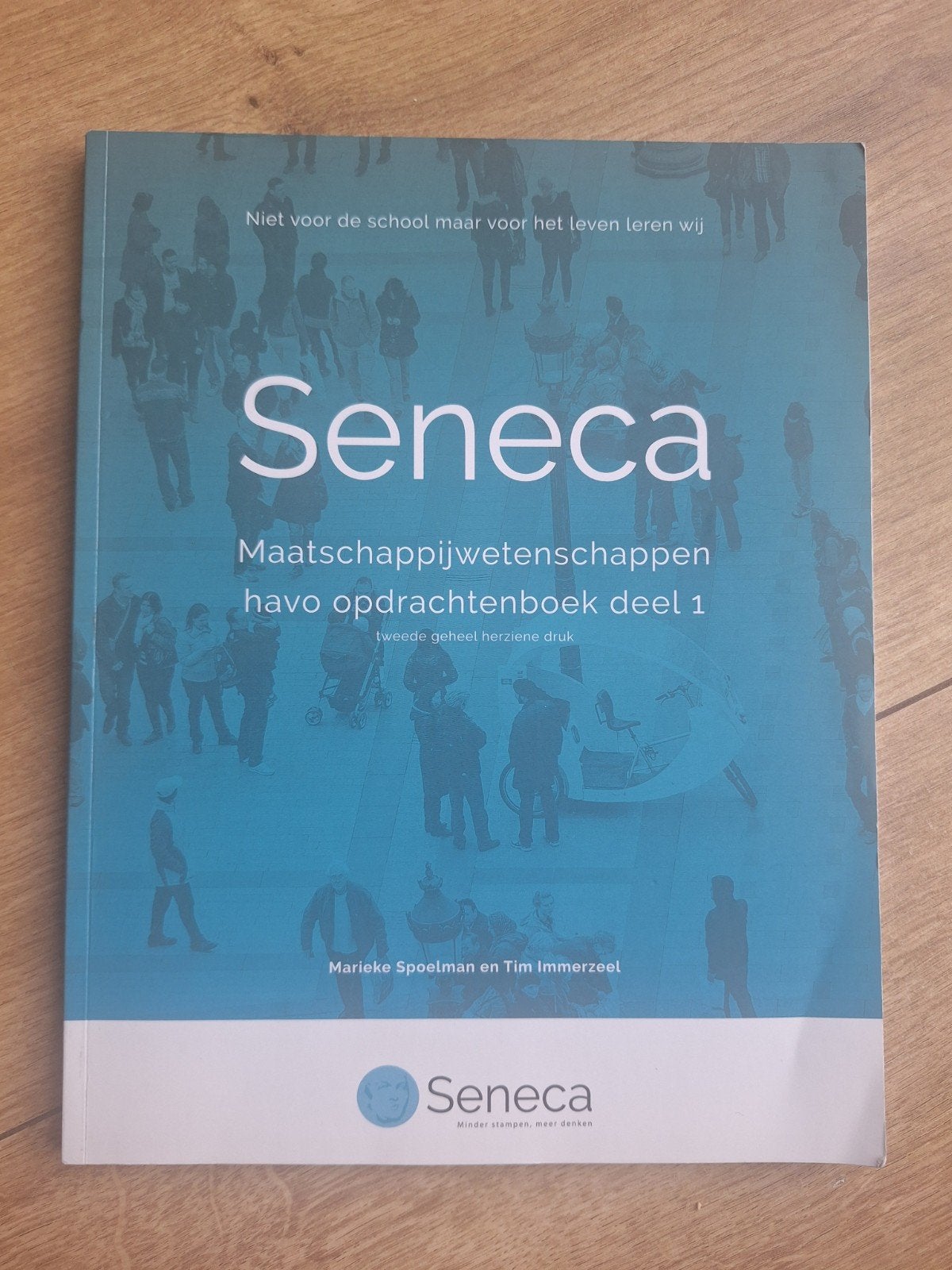 Seneca Maatschappijwetenschappen havo opdrachtenboek deel 1, Boeken, Marieke Spoelman en Tim Immerzeel, Zo goed als nieuw, Gamma