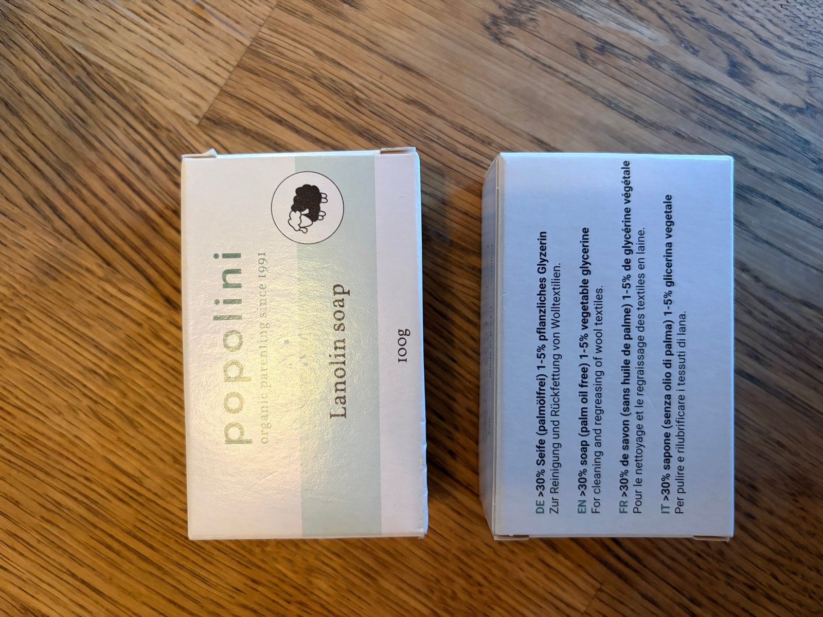 Popolini Lanolin Zeep 100g - Nieuw, Ophalen of Verzenden, Nieuw