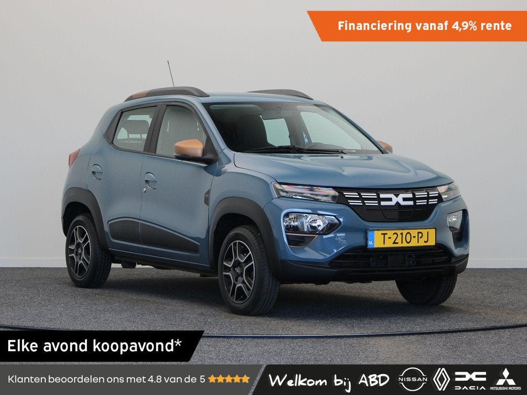 Dacia Spring Extreme 27 kWh | Navigatie | Airco | Bluetooth, Auto's, Dacia, Gebruikt, 220 km, Parkeersensor, Te koop
