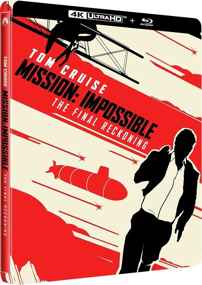 Mission Impossible Final Reckoning STEELBOOK 4K UHD Seal NLO, Cd's en Dvd's, Blu-ray, Ophalen of Verzenden, Nieuw in verpakking