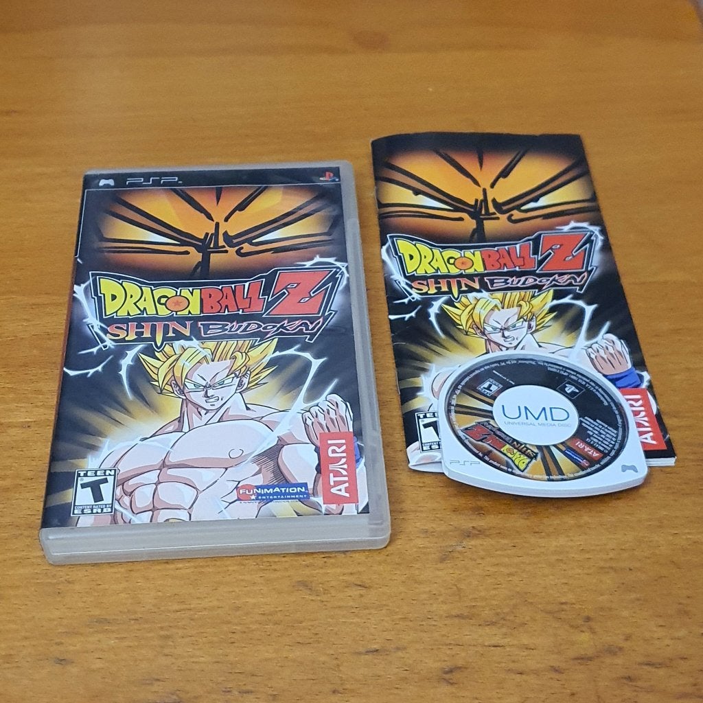 ZELDZAAM | PSP | Dragon Ball Z Shin Budokai, Spelcomputers en Games, Gebruikt, Vechten, 2 spelers, Ophalen of Verzenden