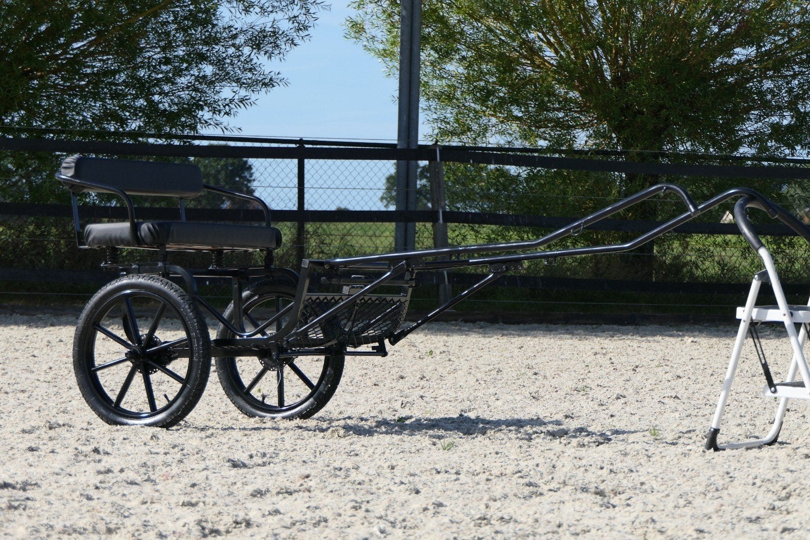 Prachtige sulky Cavalettie met rem (mini) shet/ a pony, Dieren en Toebehoren