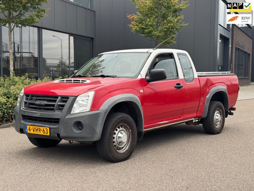 Isuzu D-Max 2.5 Extended Cab LS AIRCO/NAP, Auto's, Isuzu, Gebruikt, Origineel Nederlands, Bedrijf, Vierwielaandrijving