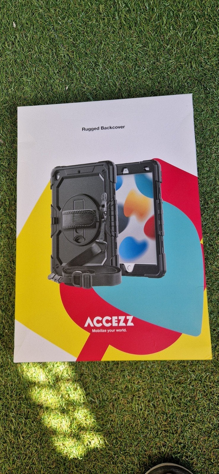 Accezz Rugged Backcover Shoulder Strap., Ophalen of Verzenden, Nieuw, Bescherming voor- en achterkant