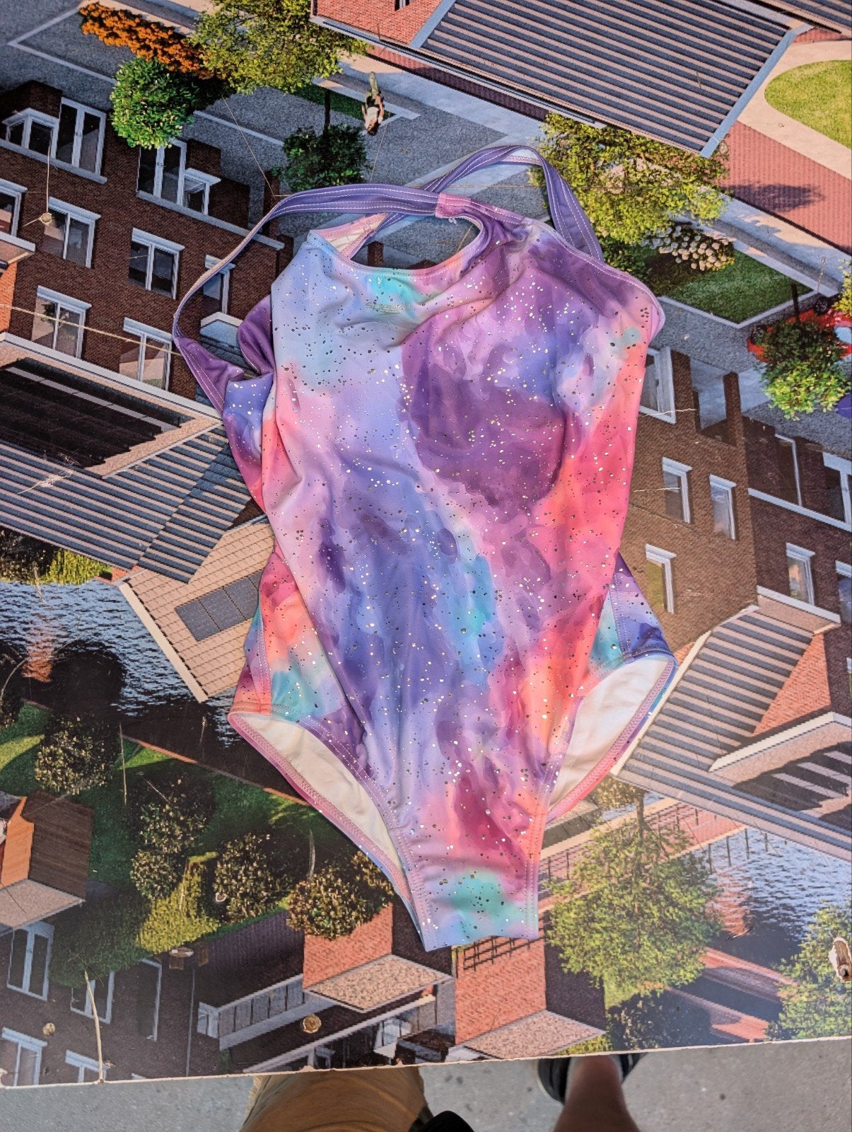 Speedo dames badpak Hyperboom medalist 140-160 cm, Meerkleurig, Nieuw, Badpak, Speedo