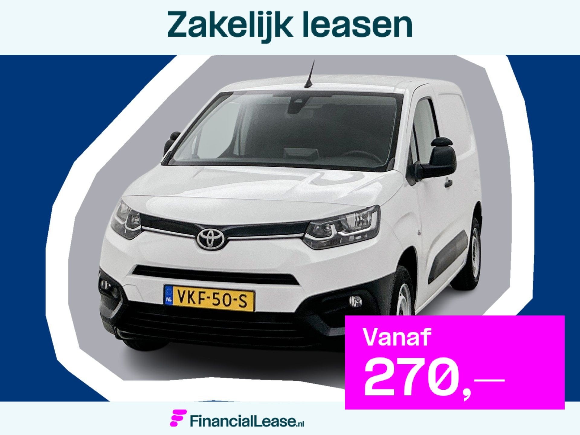 Toyota ProAce CITY 1.5 D-4D Professional Navigatie Camera Ca, Voorwielaandrijving, Stof, Gebruikt, 4 cilinders