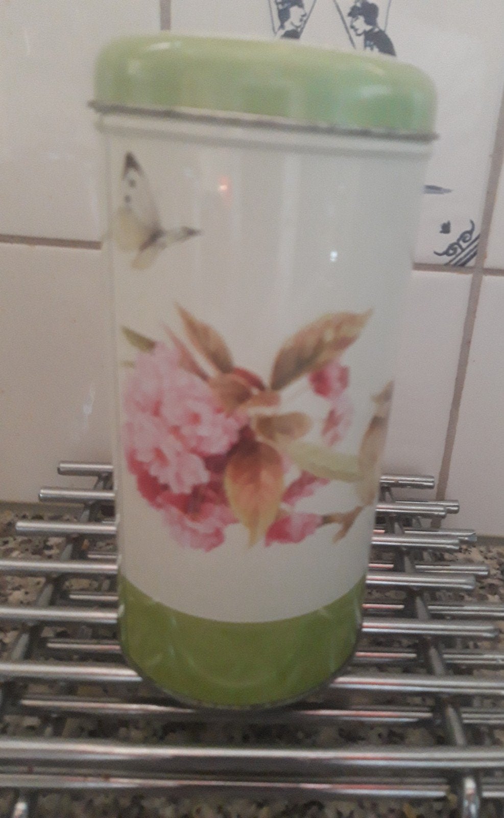 Koffiepadblik Marjolein Bastin, Huis en Inrichting, Ophalen, Gebruikt