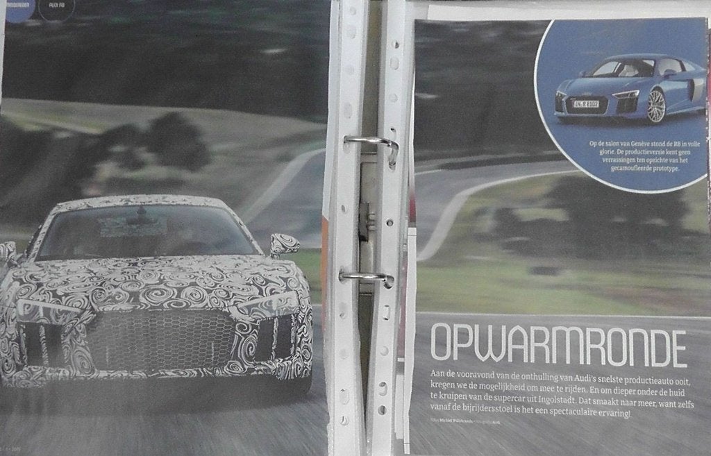 Audi R8 V10 Coupe Typ 4S ? eerst 10x autotest lezen, Ophalen, Gelezen, Audi