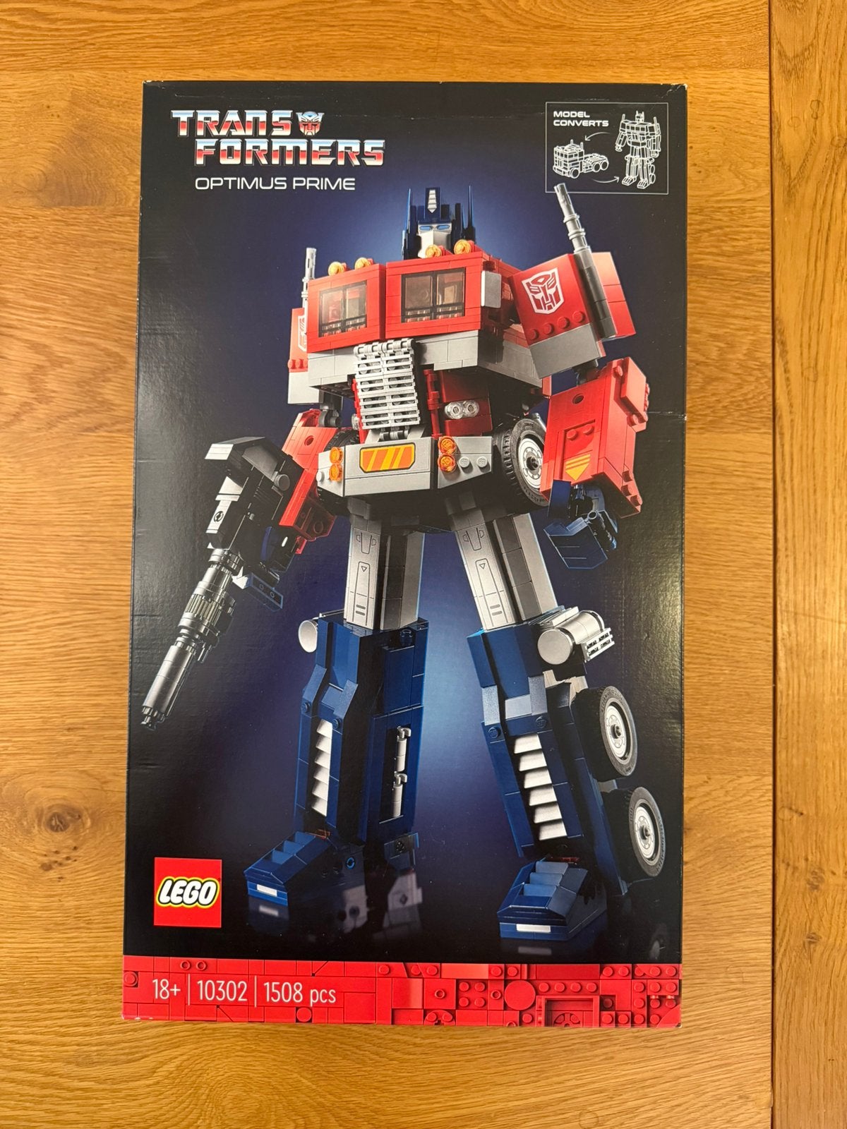 Lego 10302 transformers: Optimus Prime, Lego, Nieuw, Ophalen of Verzenden, Compleet