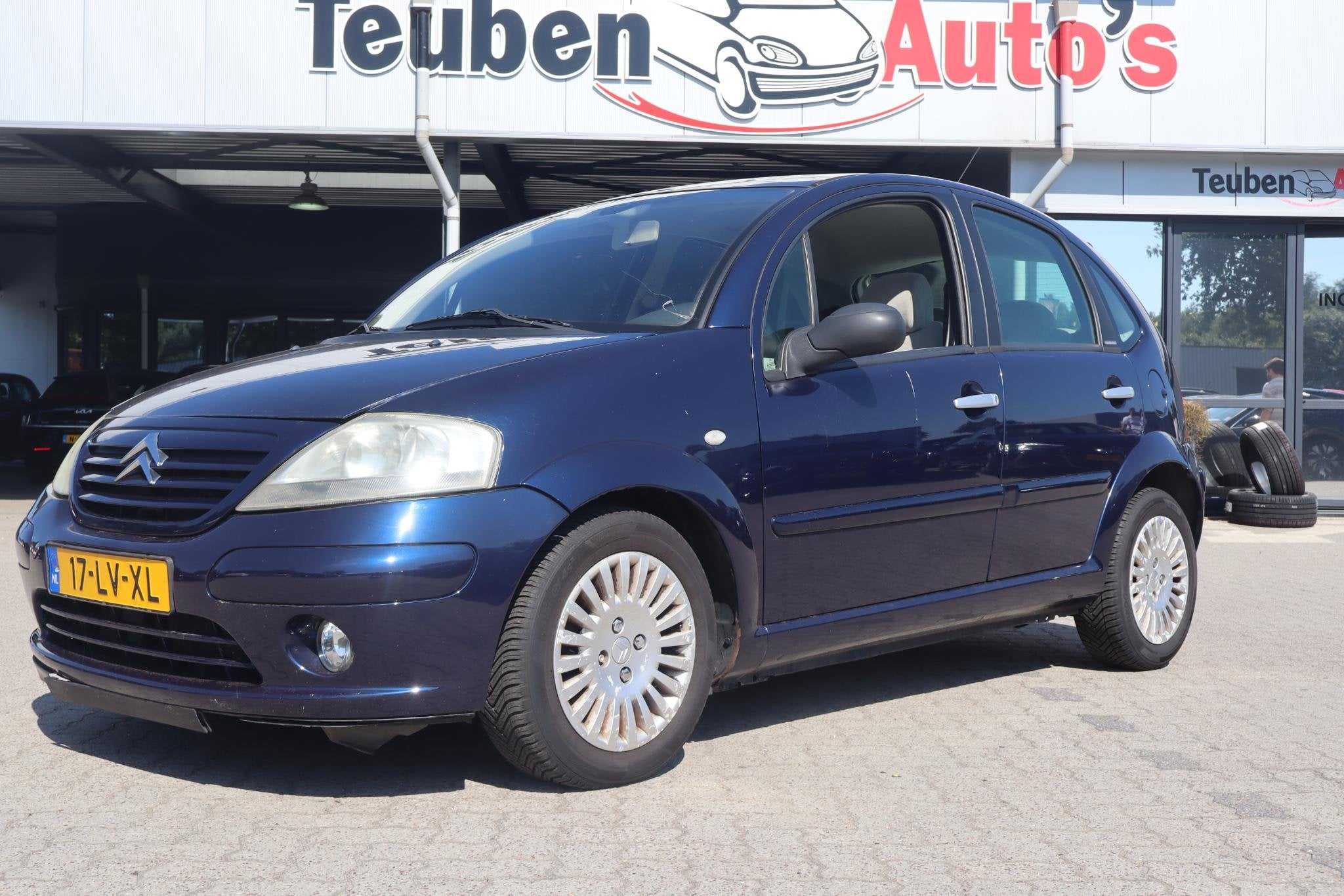 Citroen C3 1.6i-16V Exclusive | Automaat | 146.934Km | Clima, Auto's, Stof, 4 cilinders, Blauw, Origineel Nederlands