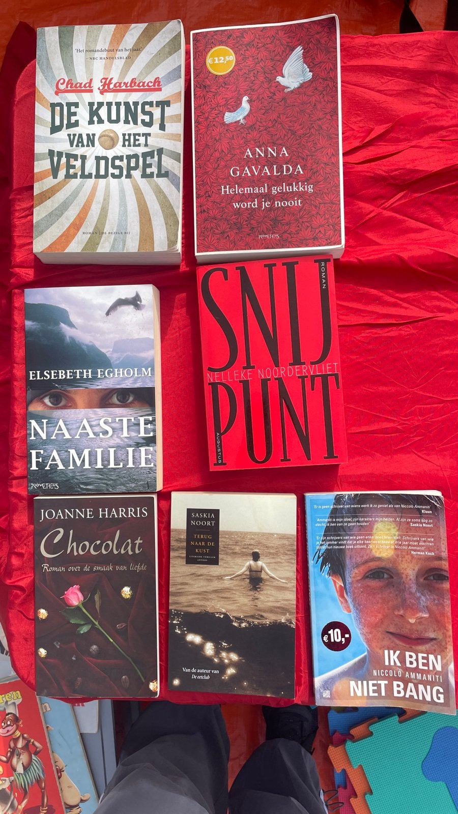 Diverse romans: De Kunst van het Veldspel, Chocolat en meer, Ophalen of Verzenden, Gelezen