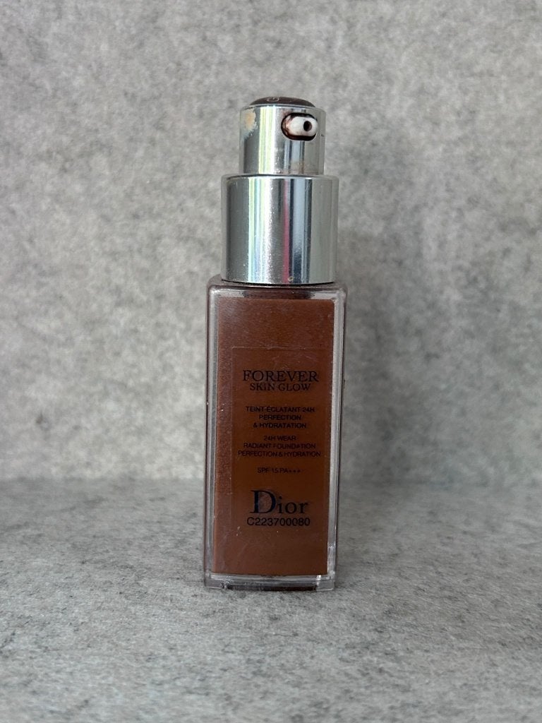 Dior Forever Skin Glow Foundation 8N, Gebruikt, Gehele gezicht, Beige, Ophalen of Verzenden