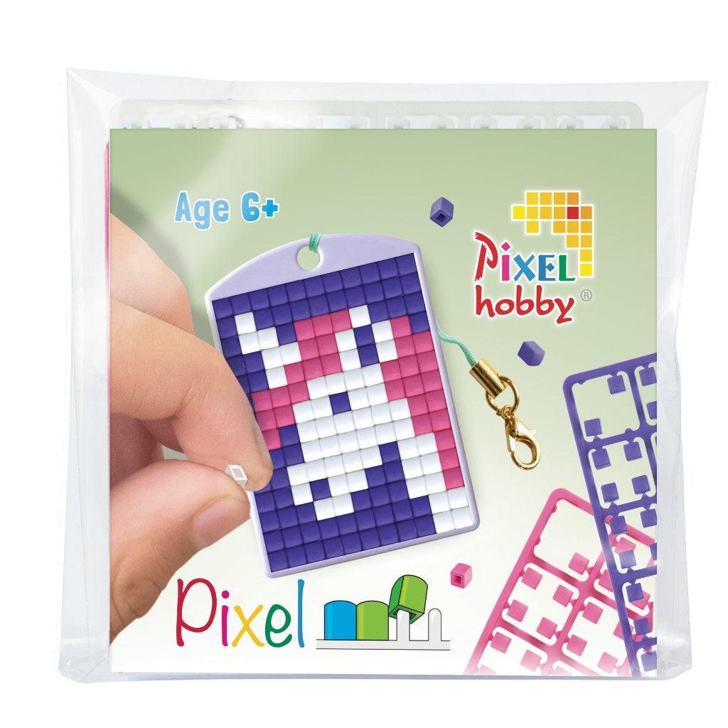 Pixelhobby medaillon startset eenhoorn sleutelhanger 23111, ., Dieren, Nieuw, Ophalen of Verzenden