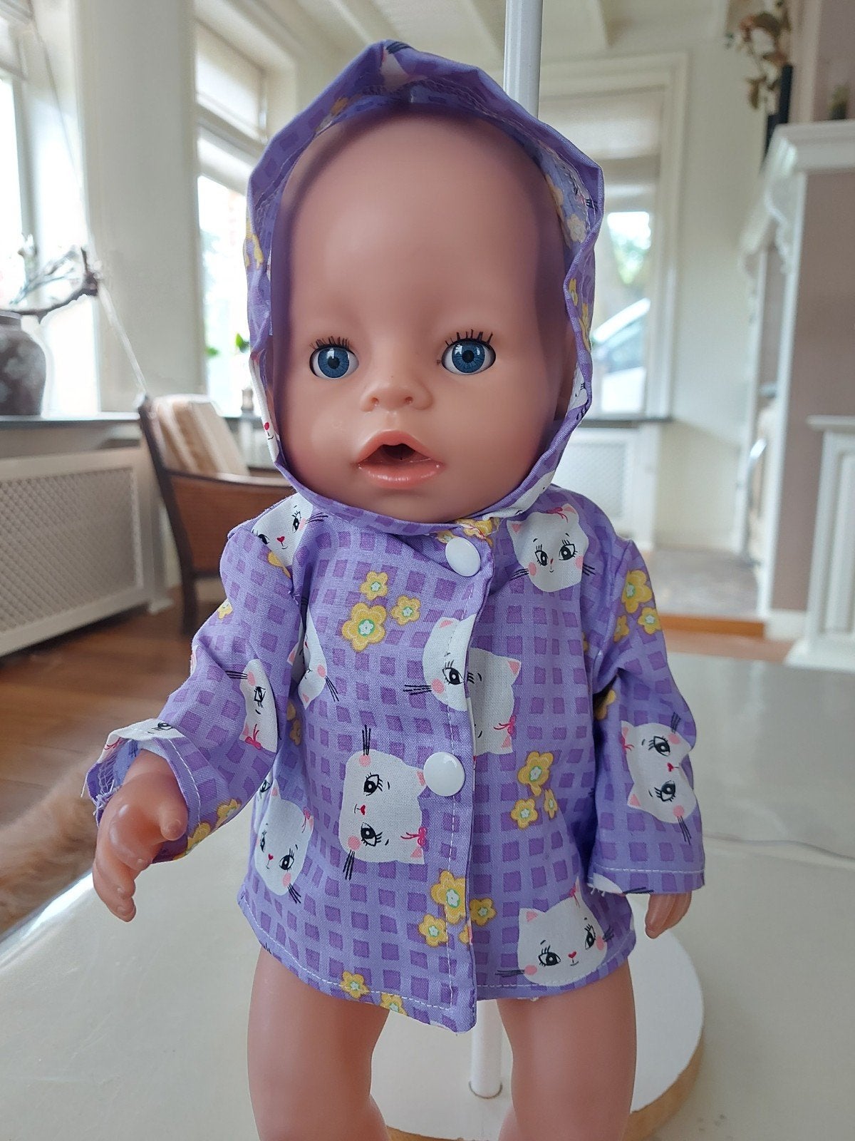 Zo leuk zomer poezen jas baby born, Ophalen of Verzenden, Nieuw, Babypop
