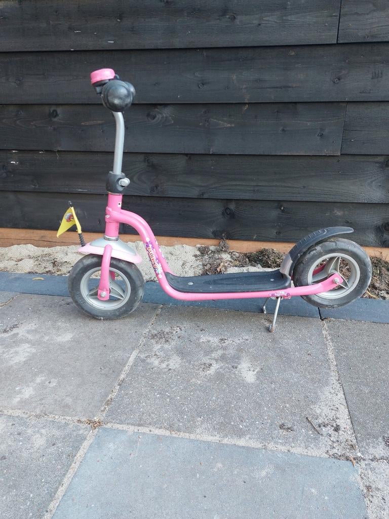 Roze Puky step voor kinderen, Fietsen en Brommers, Steps, Ophalen, Gebruikt, Gewone step, Puky