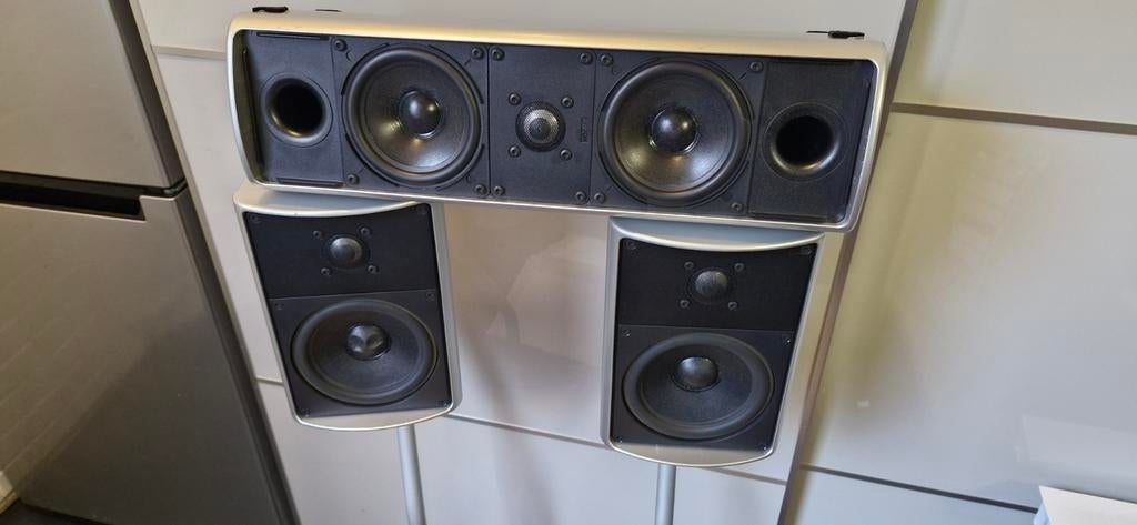 Canton Movie CD 101 Center Speaker en Satellieten, Gebruikt, Surroundset zonder subwoofer, Minder dan 60 watt, Ophalen