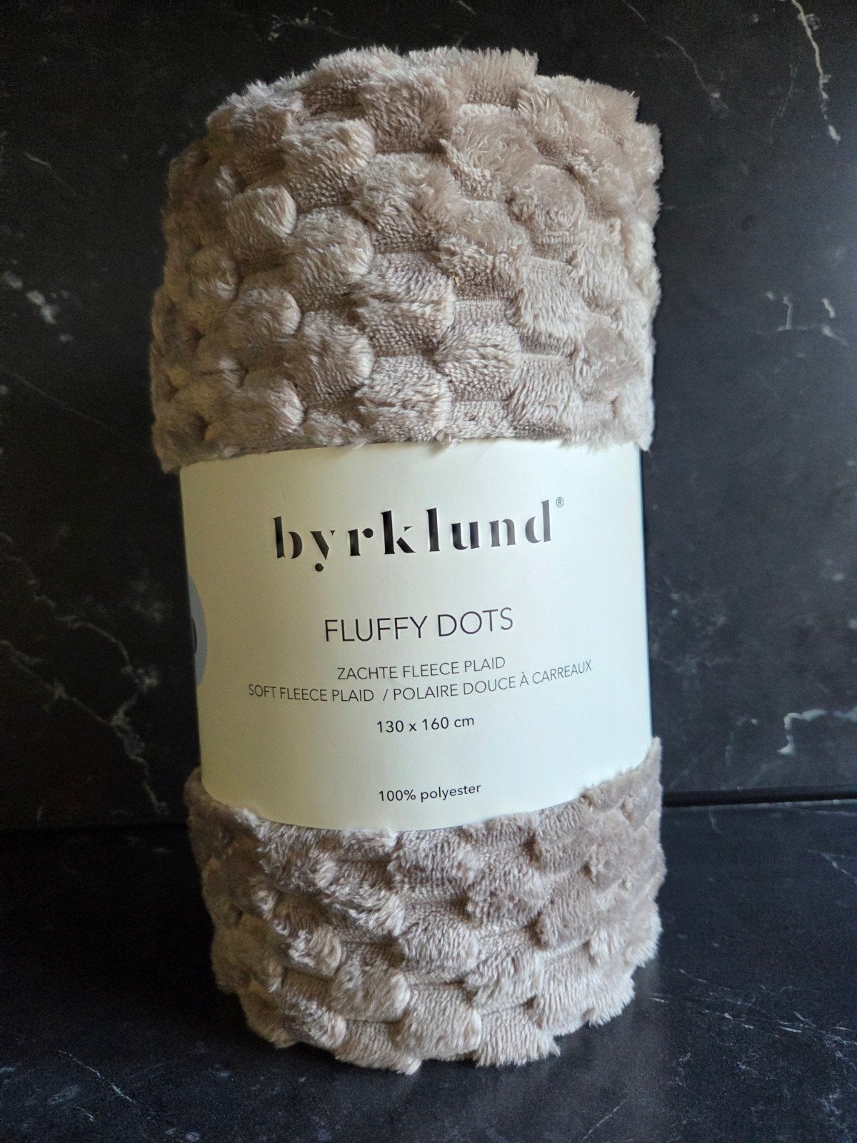 Nieuw / Byrklund fluffy plaid, Ophalen of Verzenden, Nieuw, Polyester, Plaid