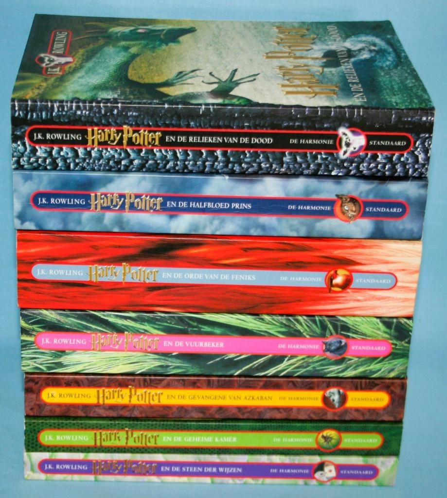 Harry Potter Boeken - compleet, Boeken, Ophalen of Verzenden, Zo goed als nieuw, J.K. Rowling
