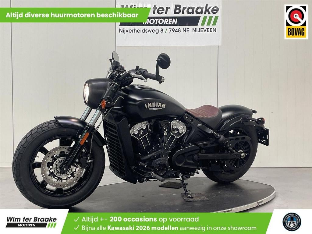 Indian Scout Bobber (bj 2024), 2 cilinders, Onbekend, 1133 cc, Meer dan 35 kW