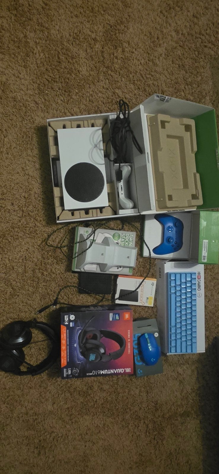 Xbox Siries s met extra's, Spelcomputers en Games, Ophalen of Verzenden, Zo goed als nieuw, Overige modellen