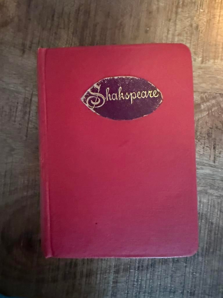 Shakespeare book from around 1800/1900, Ophalen of Verzenden, Zo goed als nieuw