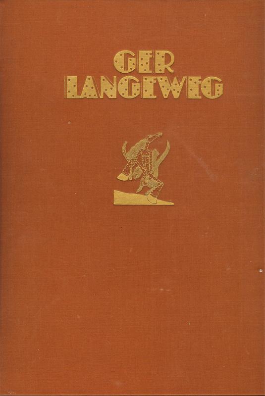 GER LANGEWEG - TEEKENINGEN. Met een inleiding van, Boeken, Ophalen of Verzenden, Gelezen